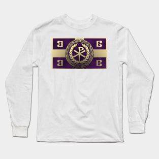 Byzantine Empire Flag of Constantinople Long Sleeve T-Shirt